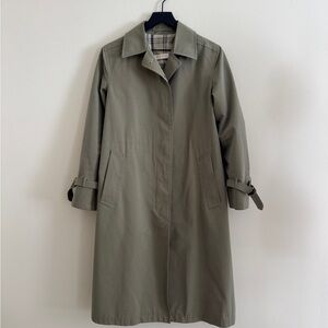 Brooks Brothers Olive Women's Trench Coat